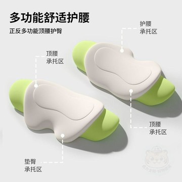 👍雙倍優惠👍新款雙層支撐腰枕腰椎孕婦睡覺護腰墊腰間盤突出腰椎墊 腰靠 墊軟墊