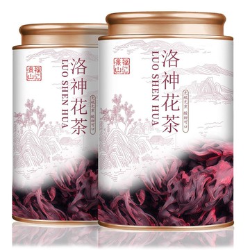臺灣/免運✨適合夏天喝的花茶 花果茶 茶包 茶【景福山】洛神花茶玫瑰茄酸甜乾淨無沙洛神花幹泡水喝花草茶罐裝...