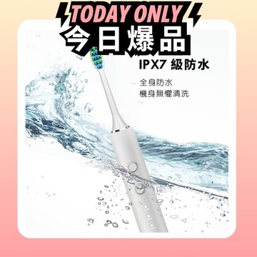 DALE磁懸浮聲波電動牙刷兩入組(附16隻刷頭)DL-5201