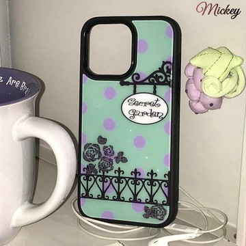 薄荷秘園適用蘋果17手機殼iPhone16promax膚感15水凝殼14/13/12女