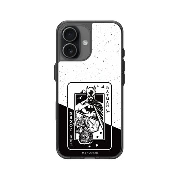iPhone 17 Clear (相機按鈕) 酷墨灰 - Batman 蝙蝠俠 - 撲克牌