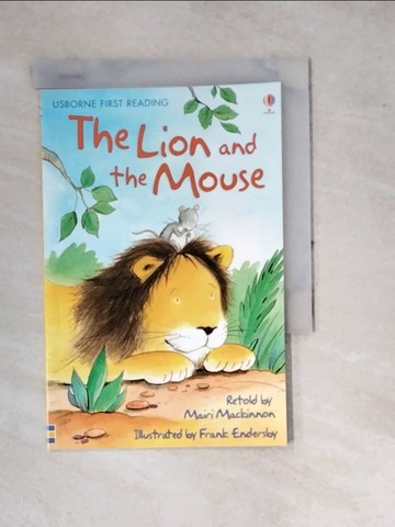 【書寶二手書T3／原文小說_WQI】The lion and the mouse_retold by Mairi Mackinnon ; illustrated by Frank Endersby