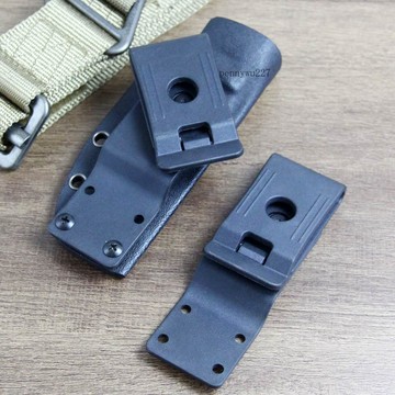 【五金 熱銷】刀鞘刀套製作配件尼龍旋轉腰夾扣 手工K鞘DIY鞘套腰帶背夾扣 優選