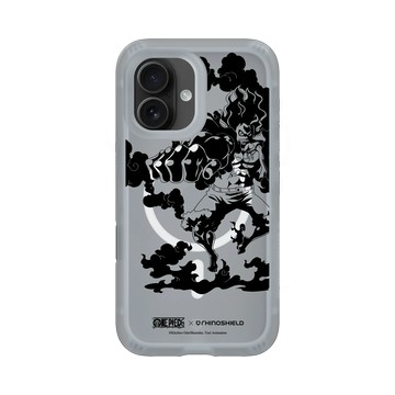 iPhone 16 AirX 流變灰 - 航海王 One Piece - 復刻系列-魯夫 四檔大蛇炮