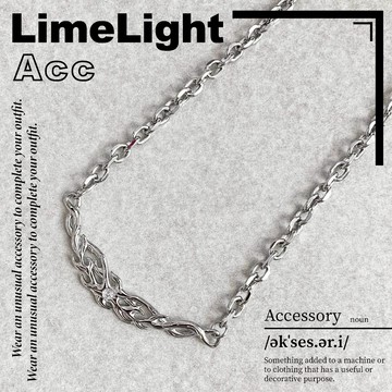 ☆LimeLight☆ 韓國 造型 百搭 鍊條 火焰 翅膀 層次 交叉 飾品 鈦鋼 項鍊 27