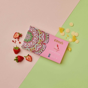 AOC推薦獎👍【Cona's妮娜巧克力】草莓薄片夾心巧克力🍓(12入/盒)｜快速出貨🚚