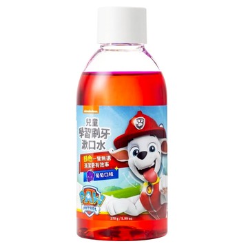 Lab52 齒妍堂 兒童牙菌斑漱口水 葡萄口味  170g  1瓶