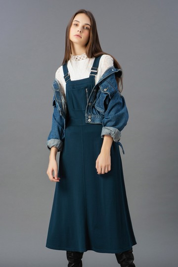 MW 修身吊帶長裙