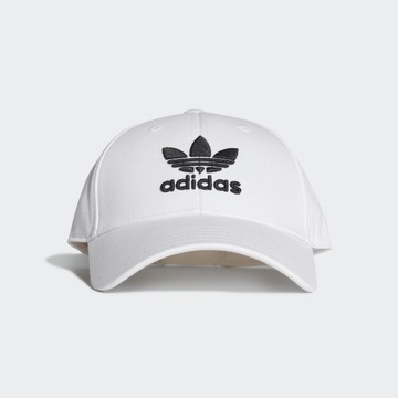 ADIDAS 帽子 ORIGINAL 白色 經典款 棒球帽 老帽 FJ2544