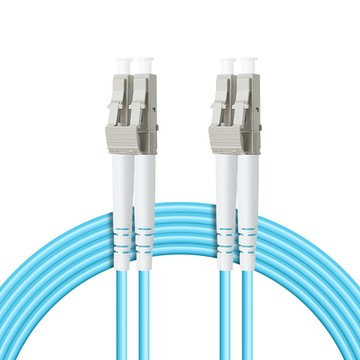 台灣霓虹 電信級LC-LC多模10G雙芯OM3全雙工光纖跳線1米