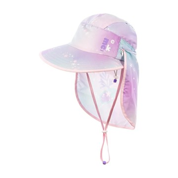 Marcus&Marcus - 2合1兒童抗UV遮頸防曬帽 幻彩