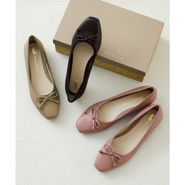 ORiental Traffic 優雅方頭平底芭蕾舞鞋 (日本OR女鞋 32306)