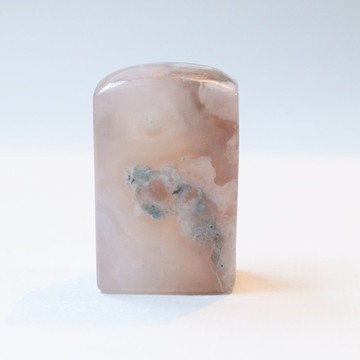 印章刻飄綠太湖石奇形瑪瑙客制姓名印章個性