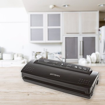 ARTISAN 桌上型真空包裝機 (亮黑) VS2140