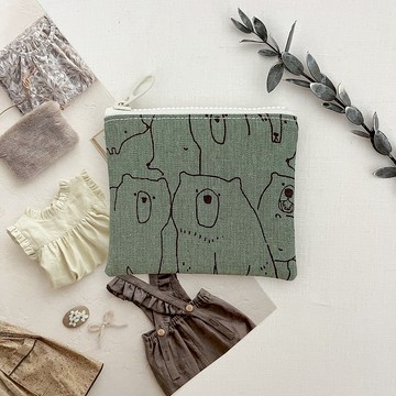 北極熊 | 小零錢包/萬用包/拉鍊包 SS23