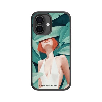 iPhone 16 SolidX 黑 - Janice Sung - Orange 橘