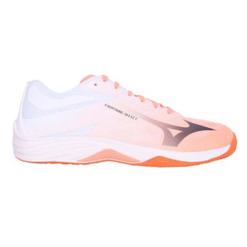 MIZUNO LIGHTNING SELECT 男排球鞋-運動 美津濃 V1GA267080 白橘黑