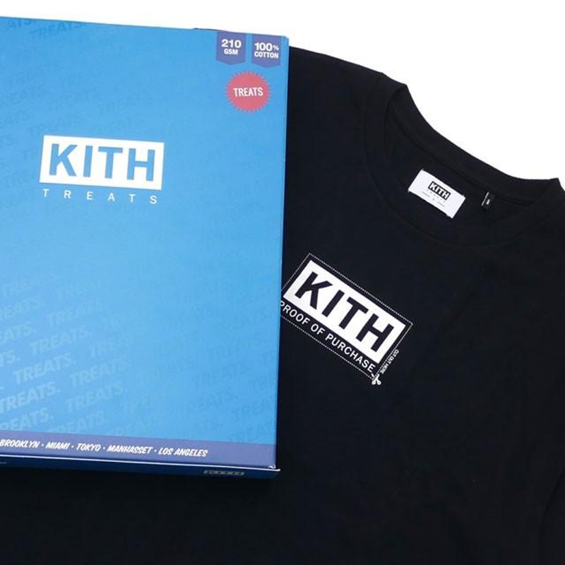 KITH TREATS (キス トリーツ) Proof Of Purchase Tee (Tシャツ) BLACK