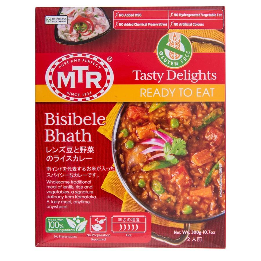 レトルトカレー MTR ビジベレバス 20個 (300g×20個) Bisibele Bhath