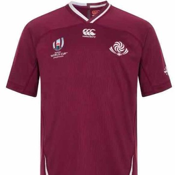 19日本世界杯格魯吉亞橄欖服球衣Georgia WorldCup rugby jersey