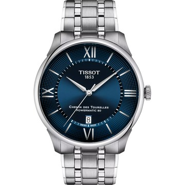TISSOT 官方授權 杜魯爾系列動力80小時機械錶 開學季好禮-42mm T1394071104800