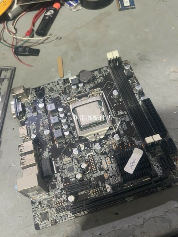 拆機H61主板 17X19尺寸 適配I5-2400CPU 帶擋板【三和電腦配件店】