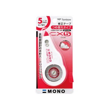【TOMBOW】蜻蜓牌 修正帶 立可帶 5mmX12M / 個 CT-CX5
