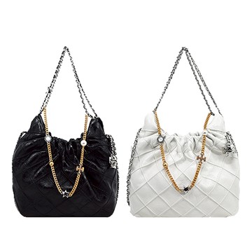 TORY BURCH Fleming Soft吊墜復古束口包-迷你(多色選)