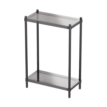 dayneeds 沖孔60x30x90公分 二層烤漆架 兩色可選 層架,鐵力士架,貨架,沖孔架,展示架,倉儲架,置物架