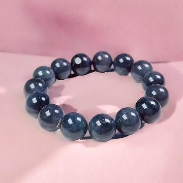 烏雞翡翠手珠手鍊 | 天然緬甸玉A貨翡翠 |  送禮