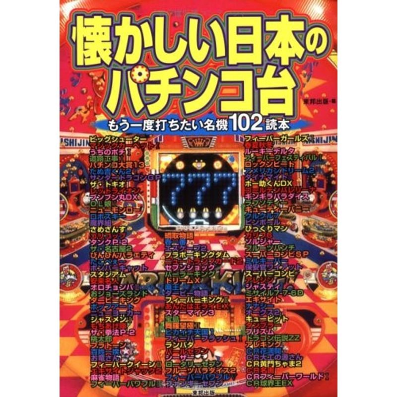 懐かしい日本のパチンコ台?もう一度打ちたい名機102読本