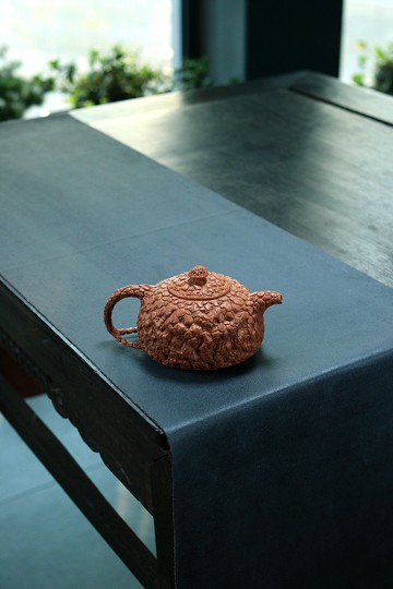 送禮紫砂壺茶壺灵芝供春极具收藏潜力 降坡泥 300ml 左右全手工制