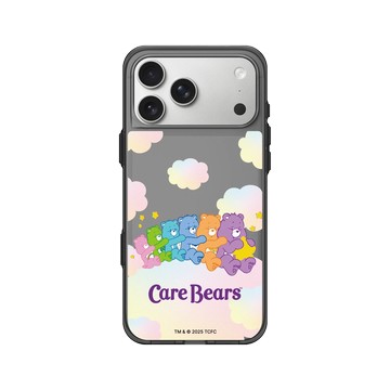 iPhone 17 Pro Max Clear (相機按鈕) 酷墨灰 - Care Bears - 雲朵綿綿