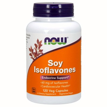 Soy Isoflavones 120 Veg Caps by Now Foods