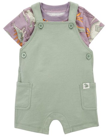 Baby 2-Piece Tee & Shortall Set