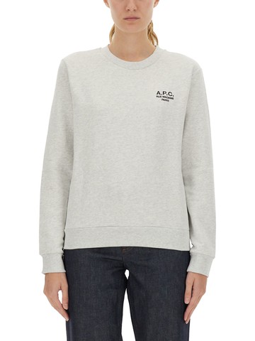 a. p.c. rue madame sweatshirt with logo