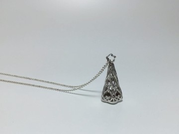 集悅。流星系列-S款 可刻字的純銀項鍊