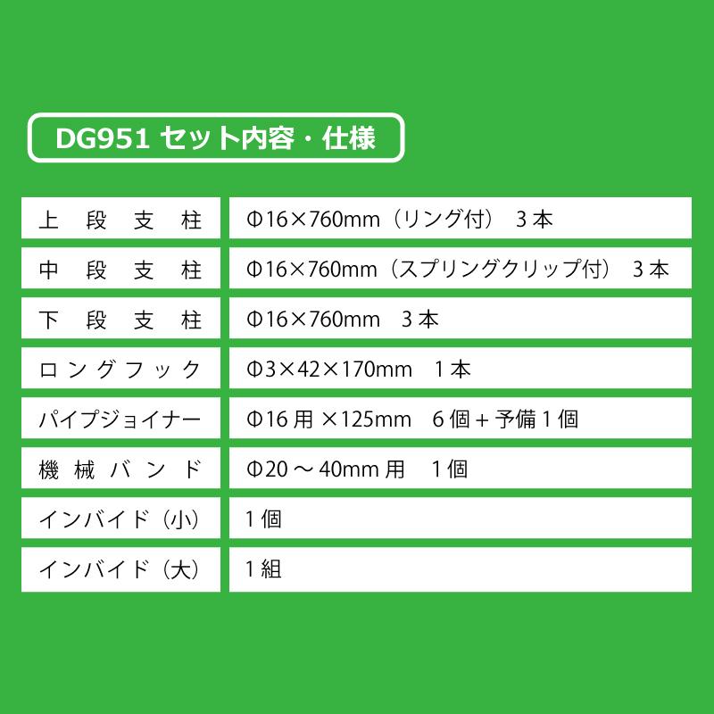 ＼ セットでお得！ ／ イノシシびっくり・支柱 セット DG505 DG951 電池付 イノシシ対策 被害 撃退 イノシシ クマ タヌキ 猪よけ 猪 大樹トレーディング 新EZ