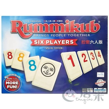 【唐采禮品】拉密6人版(新)(1入)-KK-4606