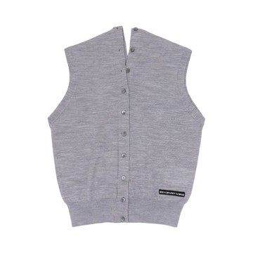 alexanderwang 前扣式背心開襟衫