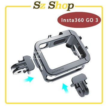 Insta360 GO 3S/GO 3 鋁合金邊框 雙冷靴設計 GO 3邊框 GO 3S兔籠邊框 GO3S鋁合金邊框