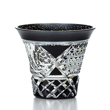 Toyosasaki 八千代墨色烈酒杯-竹垣柄-85cc