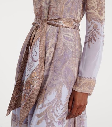 Zimmermann Hypnotic belted paisley maxi dress