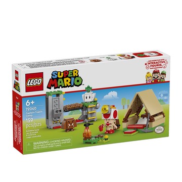 LEGO 樂高 Super Mario系列 72040 奇諾比奧隊長的營地