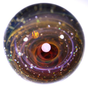 46mm 宇宙玻璃球擺設 no.M285