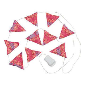 【速捷戶外露營】美國【Coleman】CM-22289_粉紅色 LED串燈聖誕燈飾裝飾燈