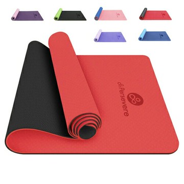 日本代購 Persevere 8mm 瑜伽墊 YOGA MAT 訓練墊 運動墊 TPE材質 防滑 防水 防汗 普拉提斯
