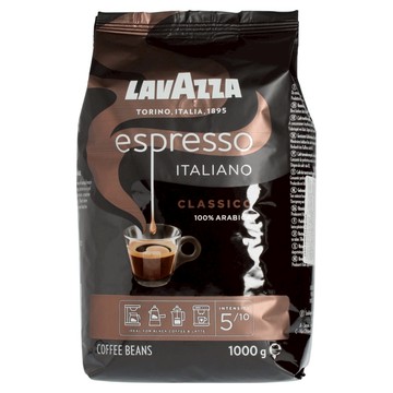 LAVAZZA 義大利阿拉比卡咖啡豆  1kg  1個  全豆咖啡（未研磨）