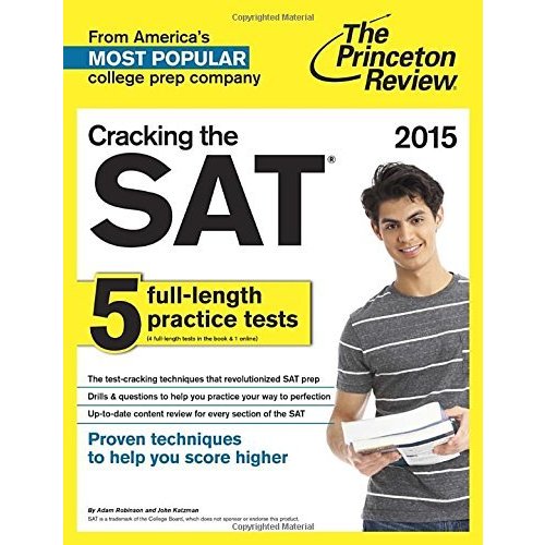 Cracking the SAT with Practice Tests  2015 Edition (College Test Preparation)