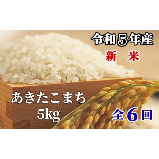 ふるさと納税 岡山県 西粟倉村 白米 5kg 令和5年産 あきたこまち 岡山 「おおがや米」生産組合 G-bf-CCZA